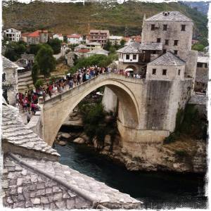 Mostar mit seiner Alten Brücke ist weltweit bekannt (Foto: balkanblogger)