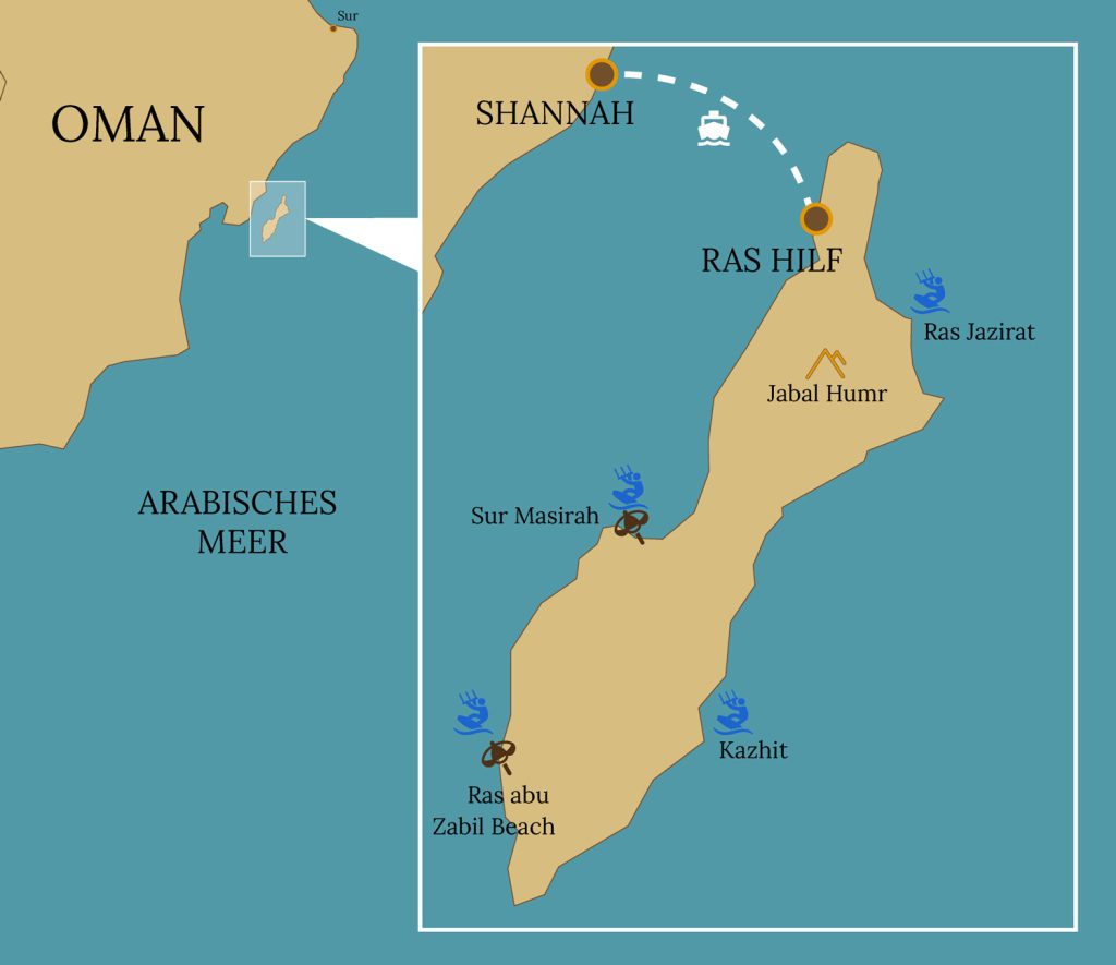 Wassersport im Oman: Freeride Fantasy wird Wirklichkeit - Kiteboarding auf dem Swell um Masirah Island 1