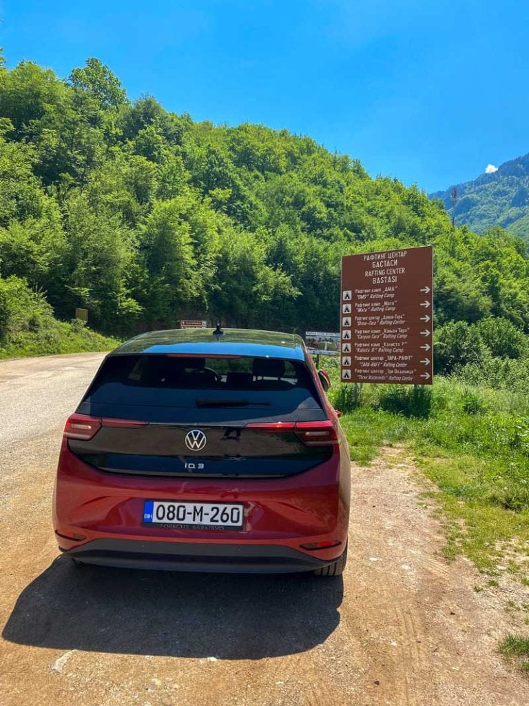 With recuperation success to Albania and back - VW ID.3 PRO S 2
