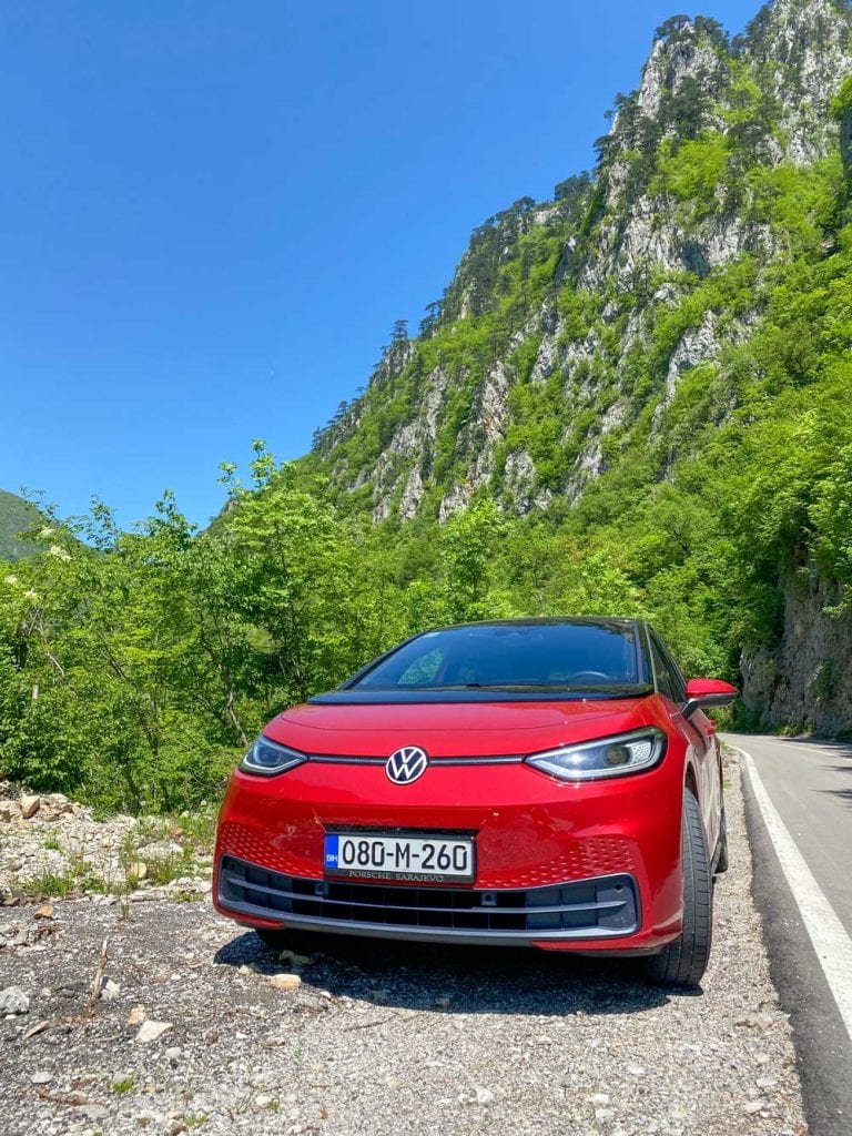 With recuperation success to Albania and back - VW ID.3 PRO S 8
